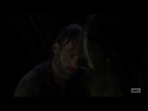 Carl reveals he's been bitten by a zombie. The breathtaking end of The Walking Dead S08E08