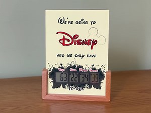 Desktop Disney Holiday Countdown Clock - Magical Disney Vacations Timer - Etsy UK