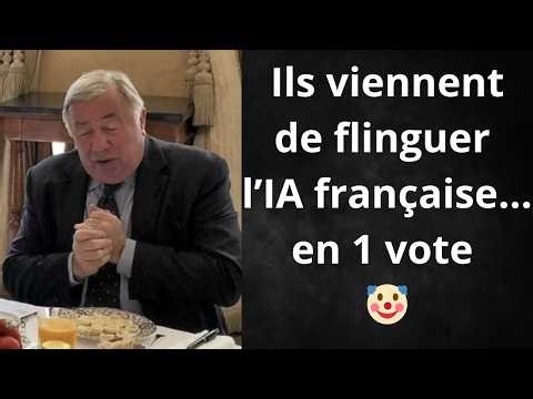 Ils viennent de flinguer l’IA française… en 1 vote 🤡