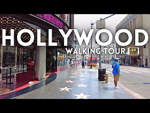 Hollywood California Tour 4K