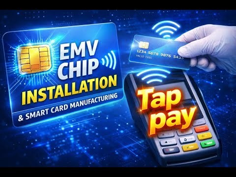 Contactless (Tap-to-Pay) Credit Card Chip Integration Tutorial | Smart & Metal Card Manufacturing