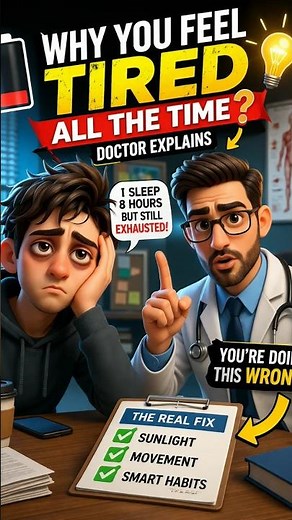 “Why You Wake Up Tired Every Day 😴 (Biggest Mistake Revealed!)”#shorts #Viral #sleep #healthtips