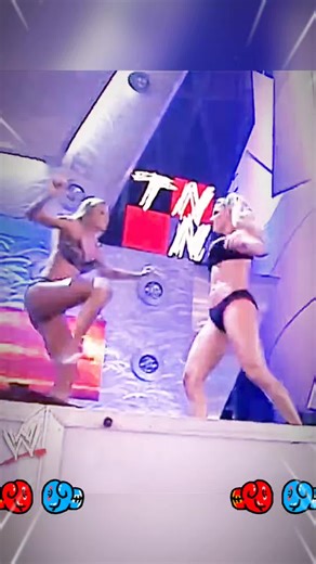 Stacy Keibler and Trish Stratus Epic Showdown