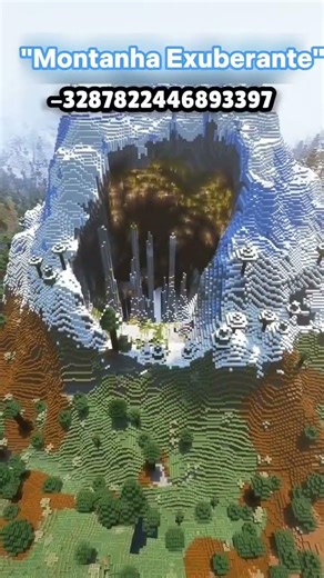 melhores seeds para Minecraft Java e bedrock #minecraft #seeds