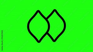 Snack line green screen video, Street food linear video, green screen video