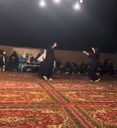 Saudi Sisters Dancing with Joy! 🇸🇦✨