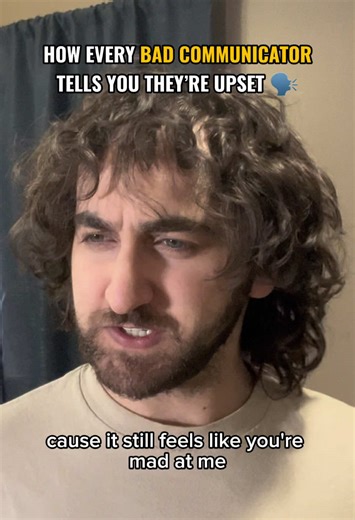 How every bad communicator tells you they’re upset #funny #skit #comedy #communication #relationships