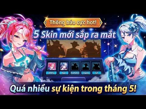 5 new skins coming soon! Exciting news from the publisher for a super explosive May!