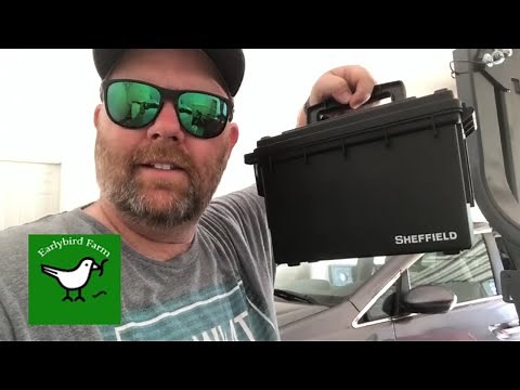 How to install a Tool Box on a Kioti CK3510SE | Review of Sheffield 12629 Field Box