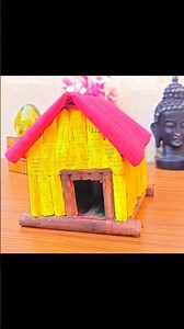 House 🏠 Craft | Newspaper house making | #shorts