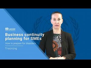 Business continuity planning for SMEs: How to prepare for disasters | Training | UNDRR