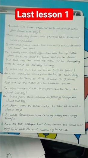 English Last lesson 1 | Class 12th #study #ytshorts #shorts #english #new