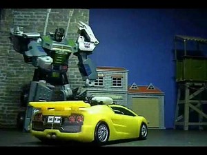 DECEPTICON ONSLAUGHT transformers stop motion