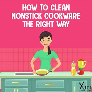 How to Clean Nonstick Cookware the Right Way | Yum