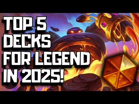 Best Hearthstone Decks To Hit Legend in 2025!
