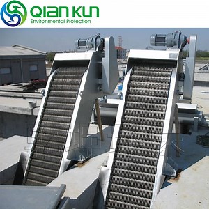 [Hot Item] Wwtp Clean Waste Water Pretreatment Automatic Metal Mechanical Rotation Trash Rake Bar Screen