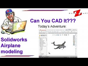 Solidworks airplane surfacing part 1