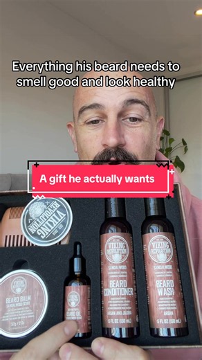 Join the Viking revolution! beard kit with everything he needs for a healthy lovely smelling beard and tash. #menstyle #beard #viking #mensgrooming #ttsspotlight