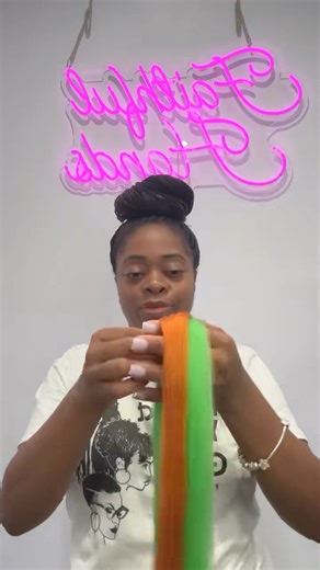 Mixing Colors So You Don’t Have To!#braidinghair #braidgang #colorfulbraids #mixedcolor