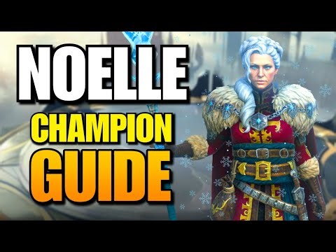 Lady Noelle Guide: Best Build, Gear & Masteries for UNKILLABLE Arena Control! | RAID: Shadow Legends