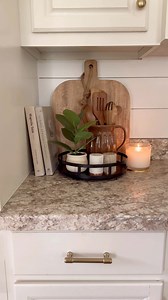 657K views · 4.4K reactions | Warm and simple kitchen tray styling....