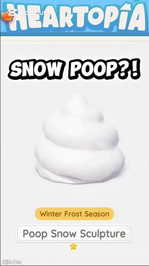 Snow POOP Sculpting 💩❄️
