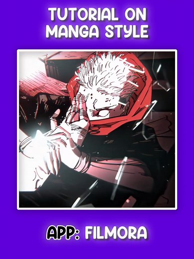 Manga style Tutorial in Filmora | I hope you find this useful! 😉 || #fmcc #filmora #filmoratutorial @filmora.editor #anialltyn