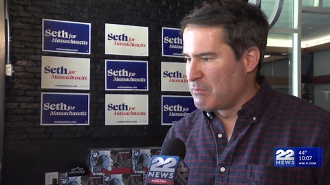 Congressman Moulton in Springfield ahead of primary race for US Senate