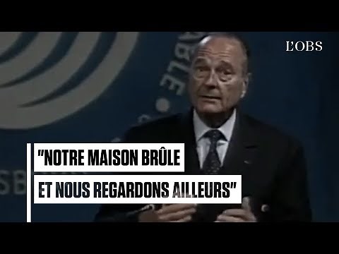 Le discours historique de Jacques Chirac au Sommet de la Terre de l'ONU