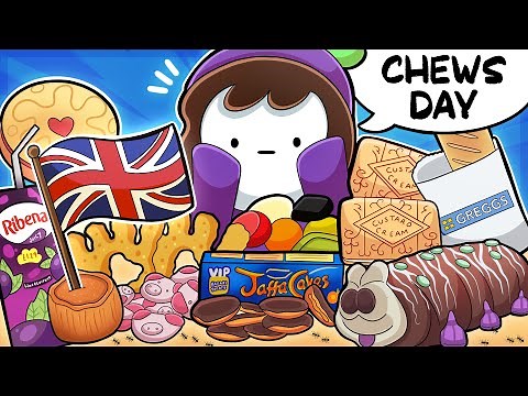 Australian Tries BRITISH Snacks For the First Time!