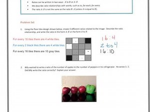 6th grade Module 1 Lesson 2 PS