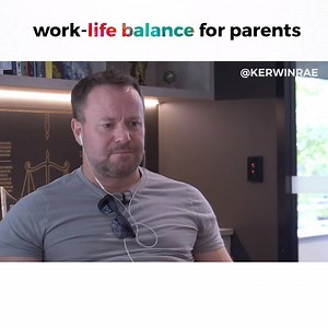 135K views · 487 reactions | One of the hardest things to deal with for parents: work-life balance. Hope this video helps  | Kerwin Rae | Facebook