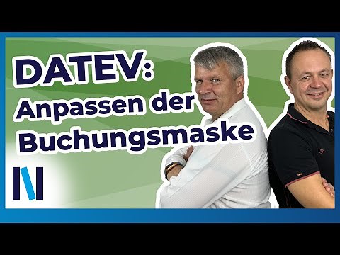 DATEV: How to customize booking masks correctly!