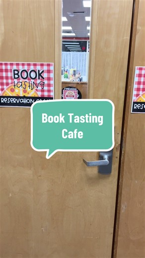 I’m doing a book tasting with all of my second grade classes today. I turned the library into a book café. It’s gonna be so much fun! #thatnewlibrarylady #fyp #read #teachersoftiktok #library