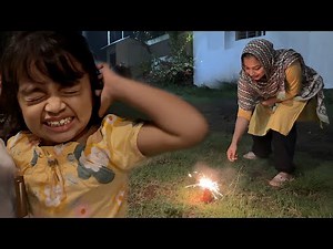 OUR தீபாவளி DAY..🪔 பட்டாசு PROBLEM for AYRA..🧐