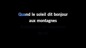 Karaoke The French Song - Lucille Starr - CDG, MP4, KFN - Karaoke Version