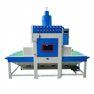 [Hot Item] High Production Automatic Sand Blasting Machine Conveyor Type Sandblaster