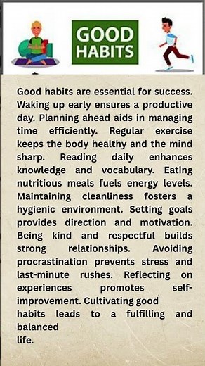 The Power of Good Habits for a Successful Life 💪📚✨