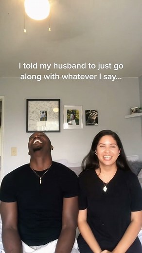 Darrel and Jennifer on Instagram: "Highly requested to post this classic from a year ago (it’s going viral again) so here y’all go 😂 #thepeetes #viral #scholarship #couples #funnyvideos"