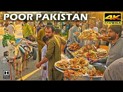 World's CRAZIEST Village Life | 4K Walk in Peshawar 🇵🇰