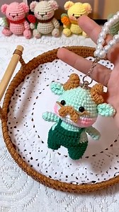 70K views · 2.2K reactions | Amazing Cow Keychain Ideas | Crochet Royal | Facebook