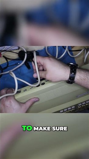 Commodore 128: Powering On and The Moment of Truth! #shorts