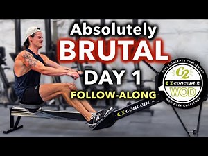 Concept 2 WOD Week 2025 - Workout #1 (40-Min Follow-Along)