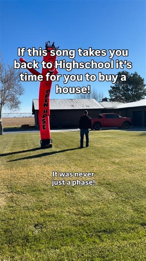 Joe Kohler on Instagram: "If a song like Mr. Brightside by The Killers makes you think of high school… it’s time to buy the house 🖤 Because let’s face it—It. Wasn’t. Just. A. Phase. 🏠🎶 #ItWasntJustAPhase #EmoForever #EmoKidsGrewUp #TheKillers #MrBrightside #PopPunkRealtor #SadSongsAndSoldSigns #RealEstateHumor #FirstHomeFeels #AdultingLevelUp #ThisIsIdaho"