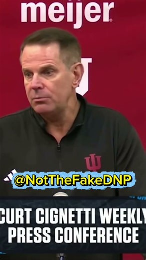 Curt Cignetti was in rare form after Indiana drilled Oregon.