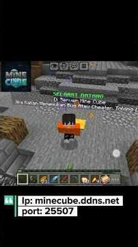 Review Server MineCube || #minecraft #review #server #trending #hiburan #memes #gaming #fyp