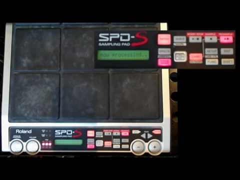 Roland SPD-S: Phrase Maker (Patch Mode)