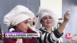 15K views · 70 reactions | Today on SA Live, "A Halloween Special for the Recently Deceased"! We're about to say it 3 times, so strap in!  | KSAT 12 & KSAT.com | Facebook