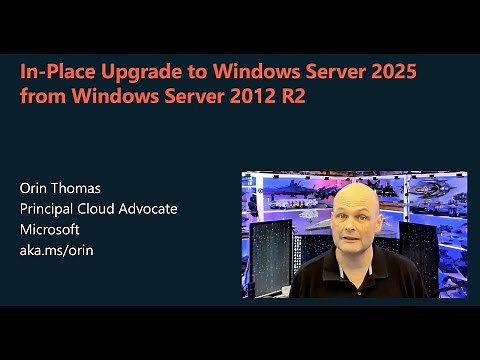 In Place Upgrade of Windows Server 2012 R2 to Windows Server 2025