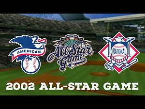 Triple Play Baseball 2002 Full Game sim: 2002 All-Star Game